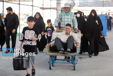 افزون بر ۲۴ هزار زائر در آستانه عرفه از مرز مهران عبور کردند
