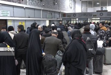 روند خروج زائران عرفه از مرز مهران شتاب گرفت