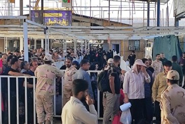 تردد۲۲هزار زائر اربعینی از مرز مهران