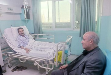 مسئولان فدراسیون فوتبال ازپیشکسوت فوتبال ایلام عیادت کردند