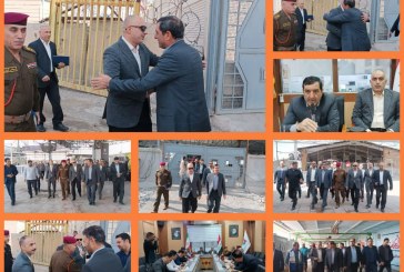 نشست مشترک فرمانداران مهران و بدره عراق برگزار شد