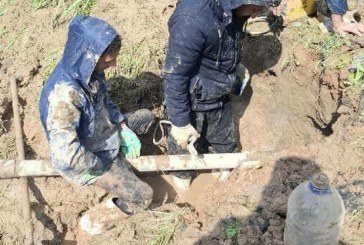 ترمیم خطوط انتقال آب ۴روستای آبدانان با موفقیت انجام شد
