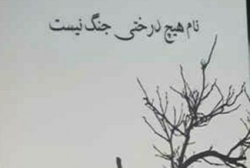 «نام هیچ درختی جنگ نیست»، اثر شاعر ایلامی در ایستگاه پانزدهم