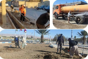 خدمات رسانی گسترده شهرداری مهران در روز های پایانی سال