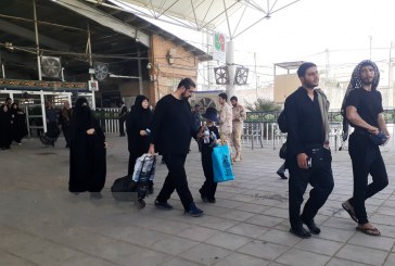 بازگشت عاشقان حسینی از مرز مهران در آرامش و امنیت