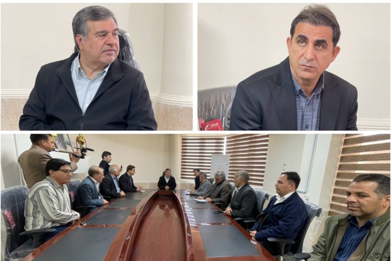 پیگیری مشکلات شهری ایوان در دیدار همتی با اعضای شورا و شهرداری