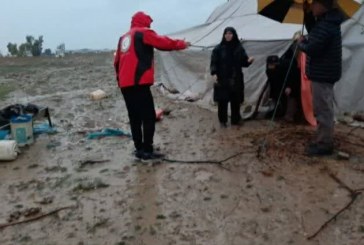 تداوم امدادرسانی شبانه روز هلال احمر به سیل‌زدگان و عشایر ایلام