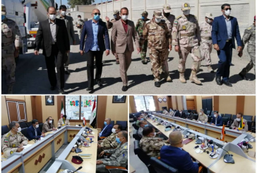 تشکیل جلسه مشترک مرزی با طرف عراقی در پایانه مرزی شهید حاج قاسم سلیمانی