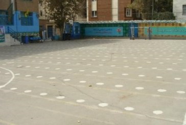 هیئت‌های عزاداری از فضای باز حیاط مدارس استفاده می‌کنند