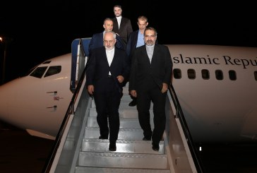 ظریف به ترکیه رفت