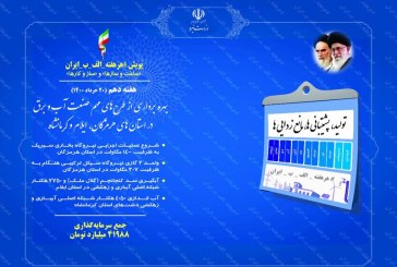 ۴ پروژه صنعت آب و برق در ۳ استان‌، به بهره‌برداری می‌رسد